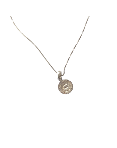 Collar Iniciales Plata