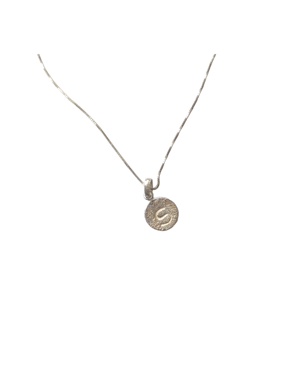 Collar Iniciales Plata