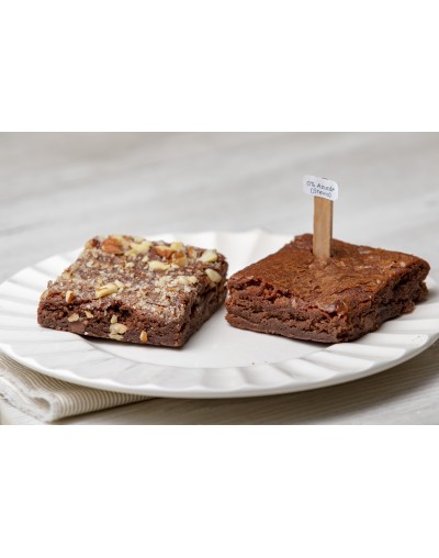 Brownie sin azúcar añadida