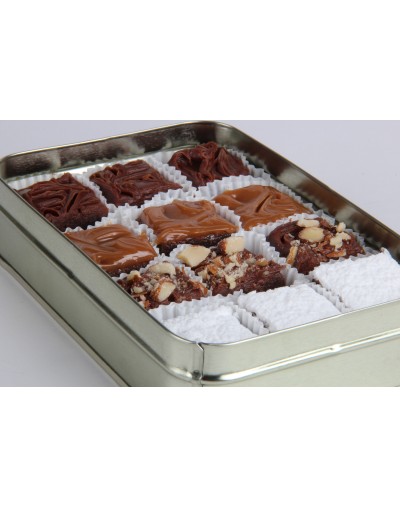 Caja mini brownies x 12 unidades
