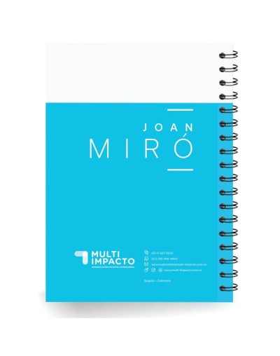 Cuaderno de miró 2023