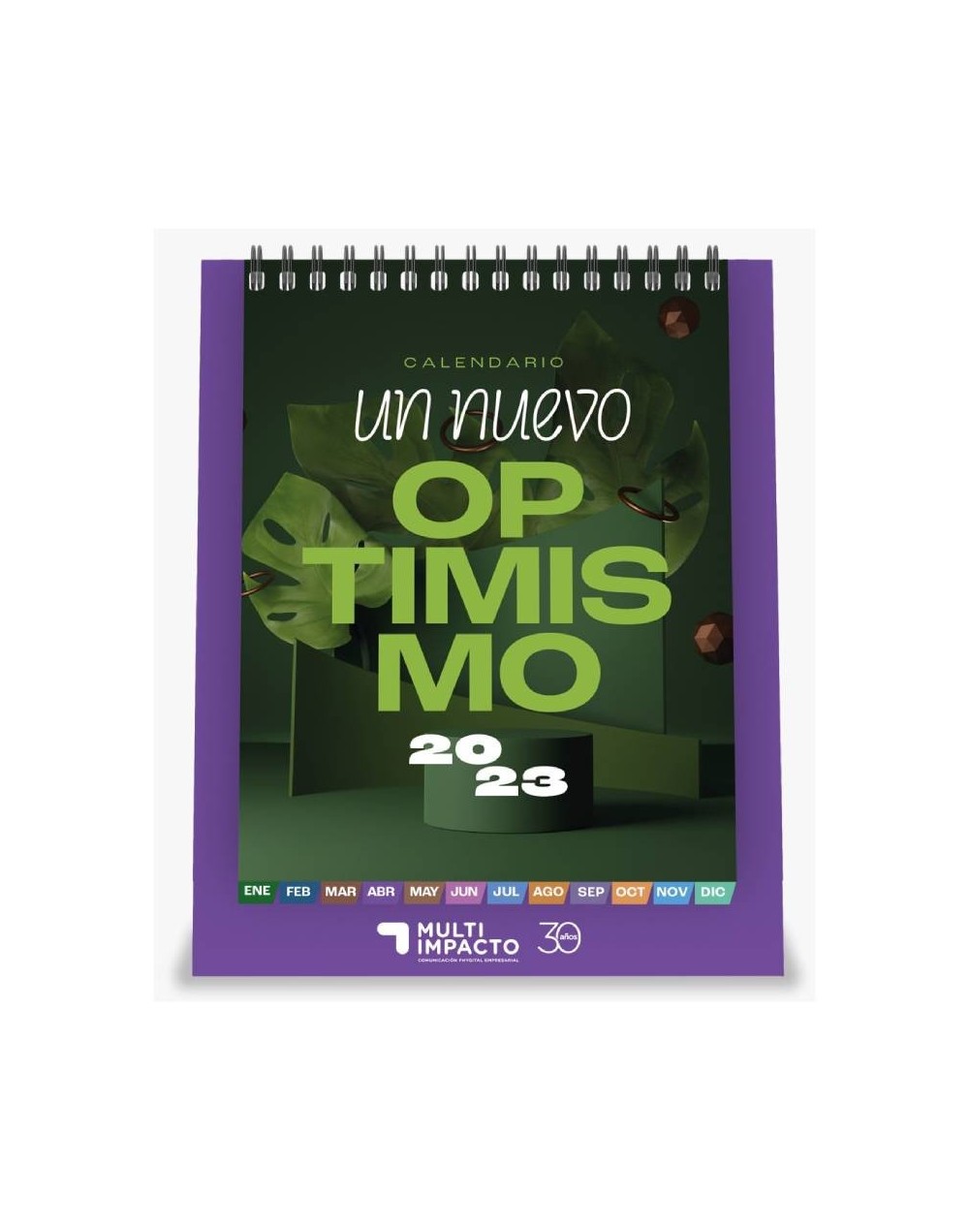 Calendario de escritorio “un nuevo optimismo” 2023