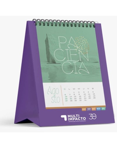 Calendario de escritorio “un nuevo optimismo” 2023