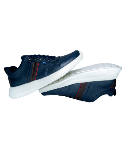 Zapato deportivo en cuero 