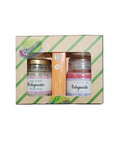 Kit viajero jabón velas y sales de baño