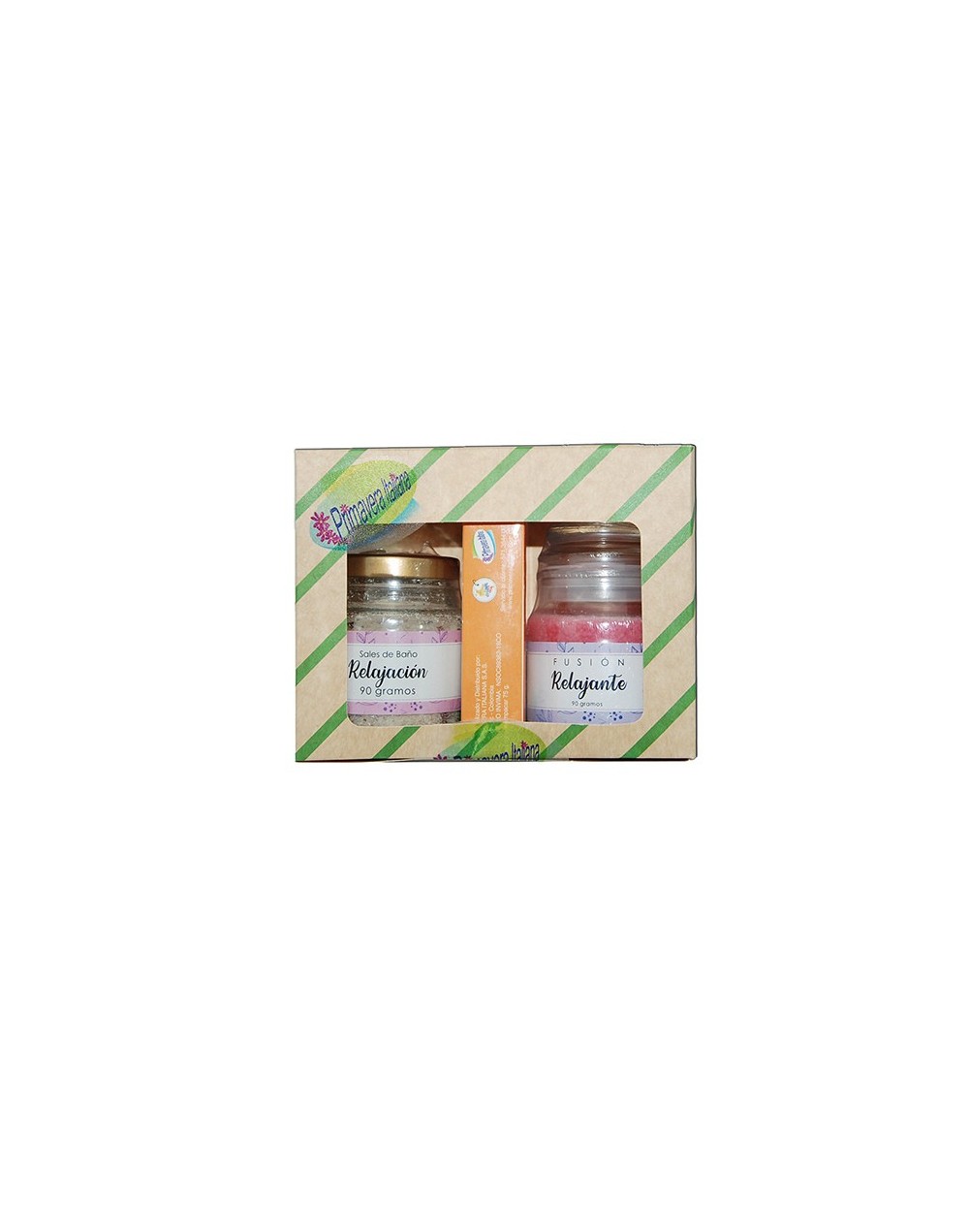 Kit viajero jabón velas y sales de baño