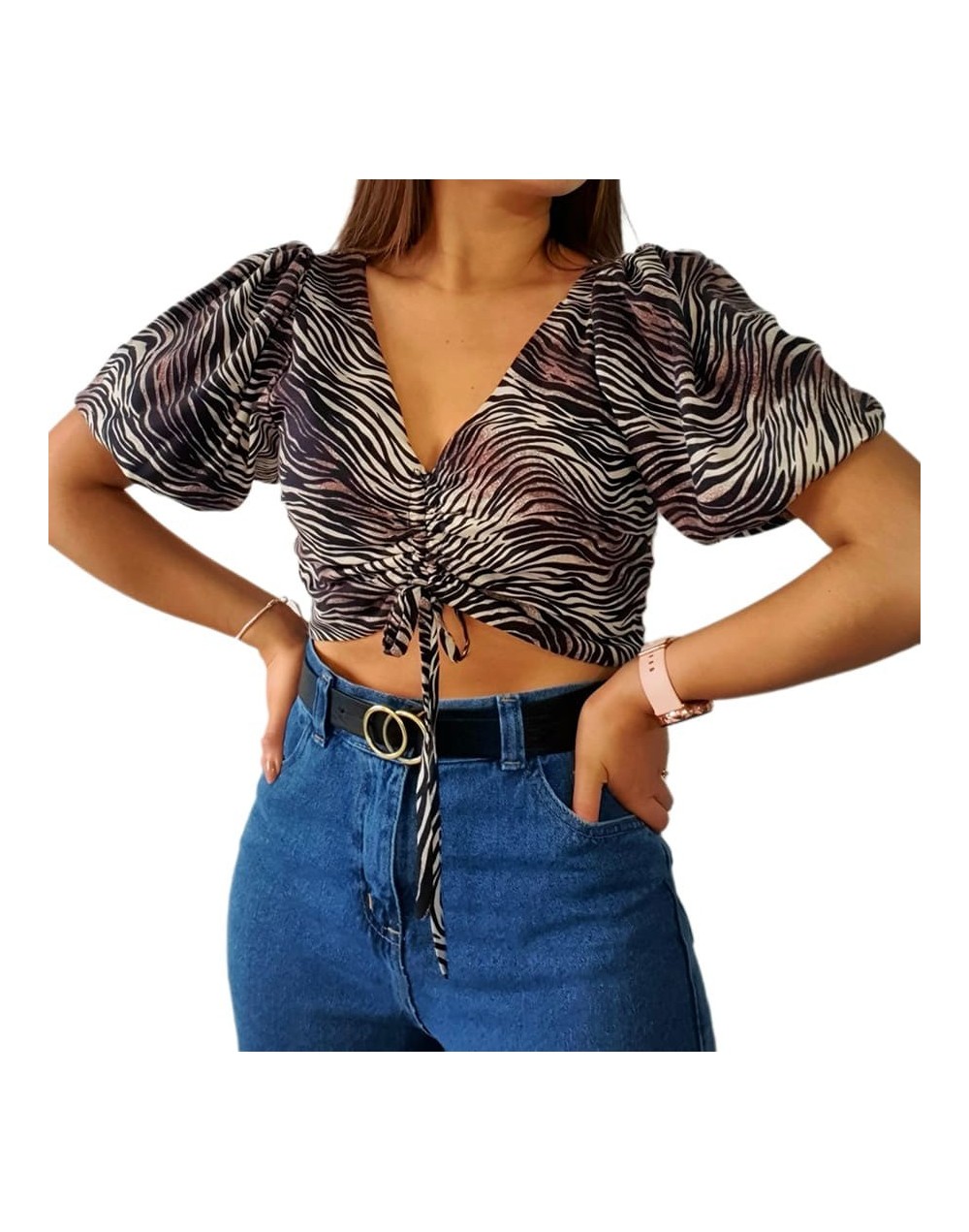Blusa estampada Monet