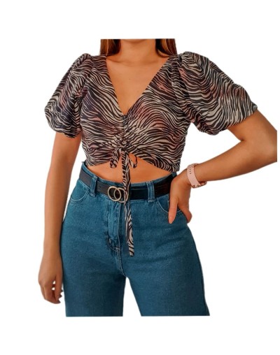 Blusa estampada Monet