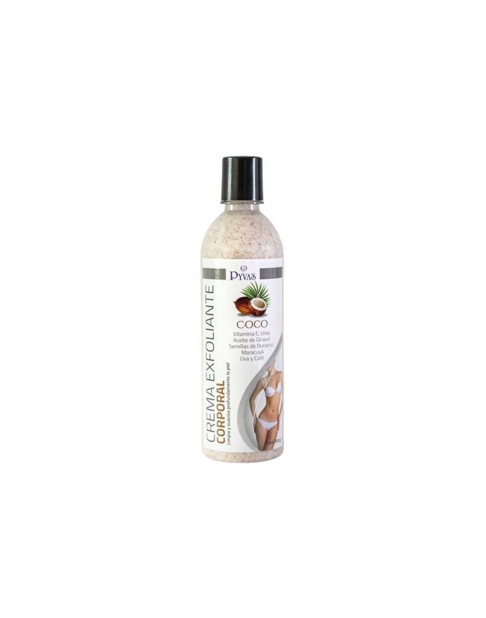 Crema exfoliante corporal