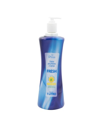 CREMA PARA MANOS Y CUERPO  PYVA´S x 1L