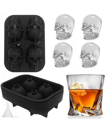 Molde de calavera moldes chocolate en silicona para hielo