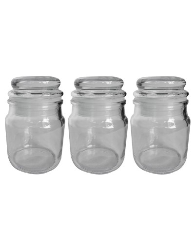 12 Envase, Recipiente, Frasco para vela Compotera - 85ml 