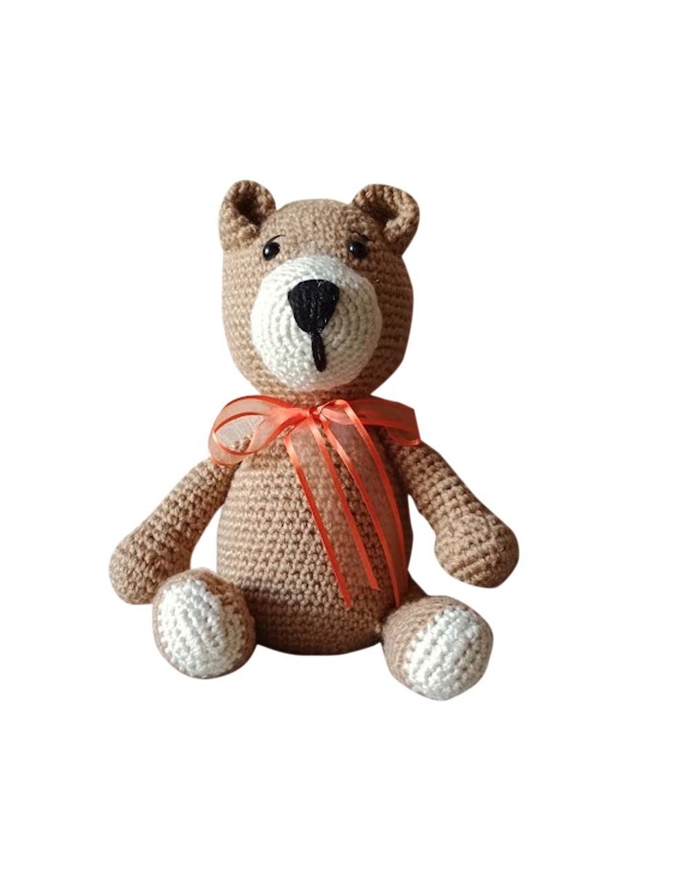 Oso lucas en amigurumi