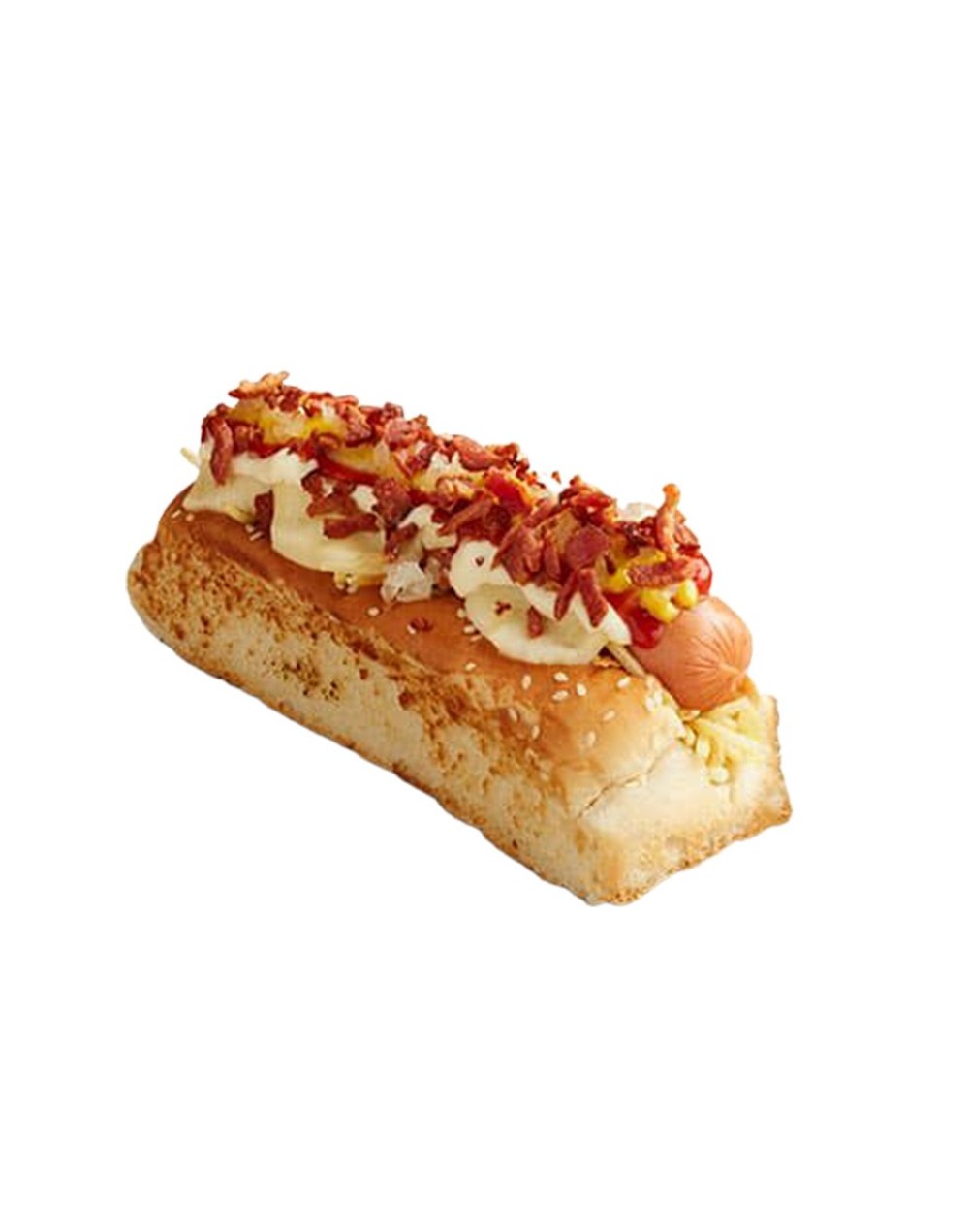 Hot dog gourmet minny swiss tocineta