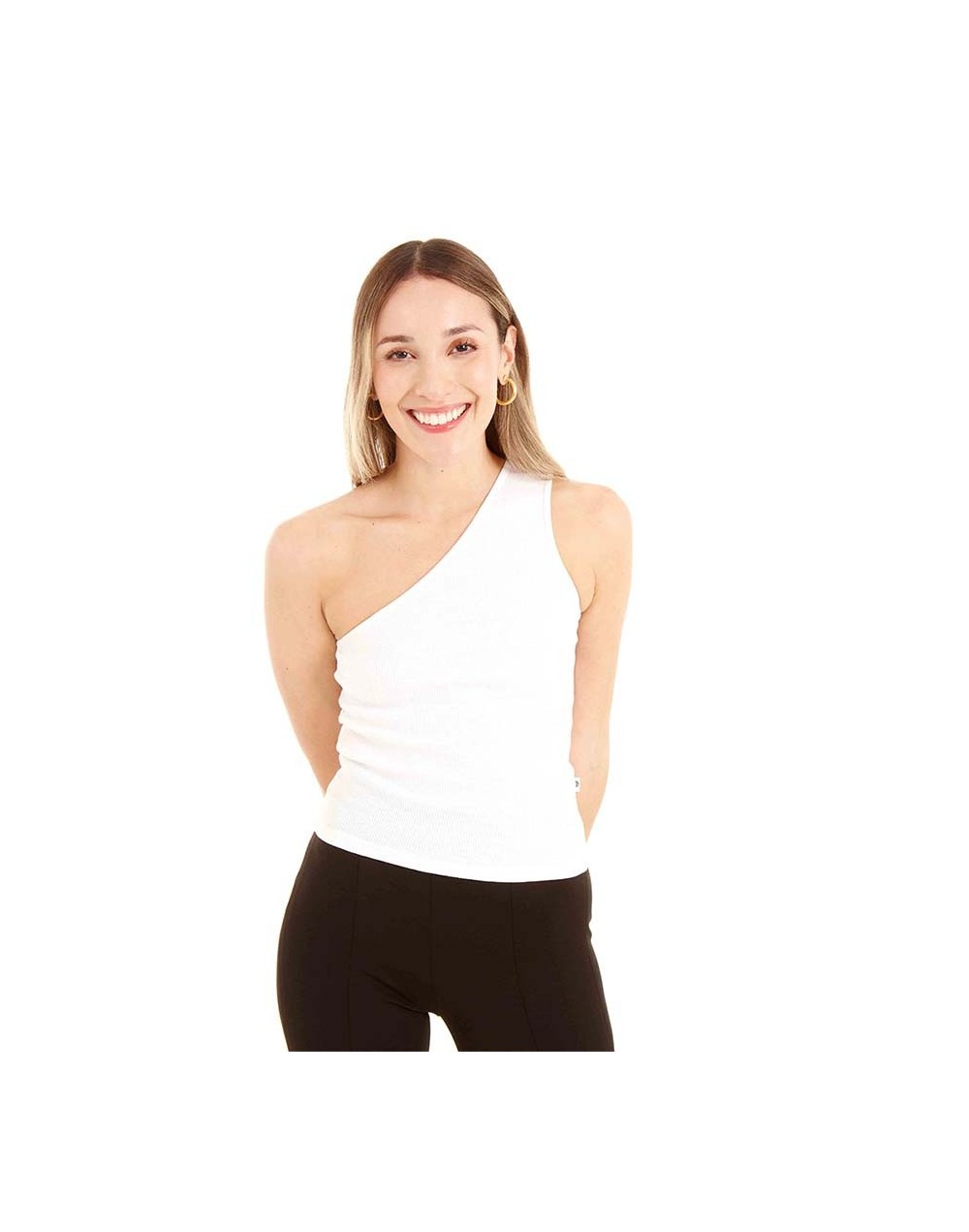 Top afrodita blanco