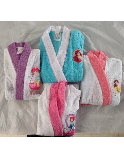 Salida de baño infantil en tela toalla