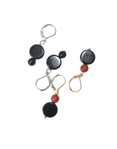 Cuarzo en aretes