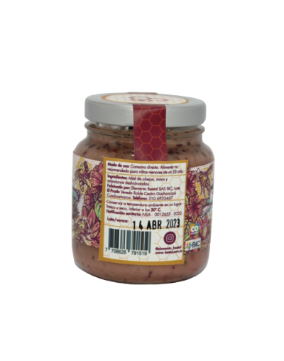 Miel cremosa con mora y arandanos 160 gramos