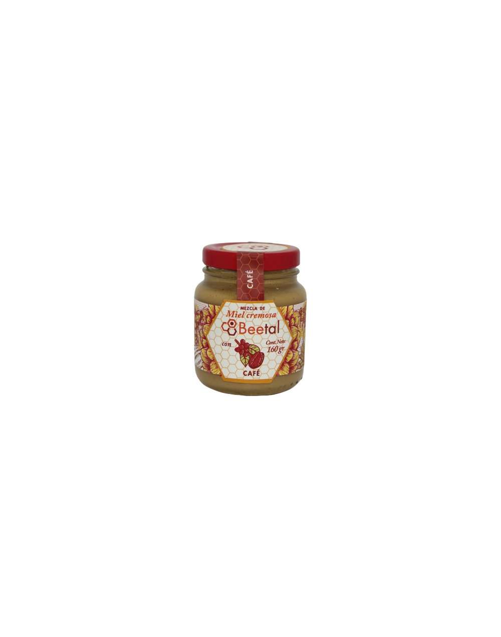 Miel cremosa con café 160 gramos