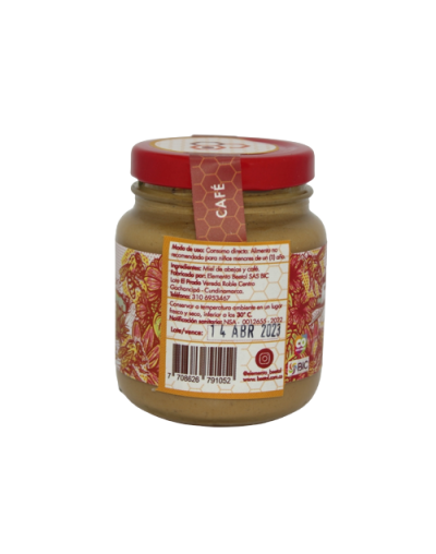 Miel cremosa con café 160 gramos