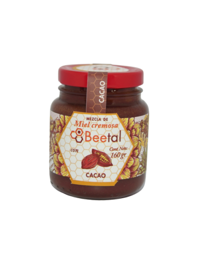 Miel cremosa con cacao 160 gramos