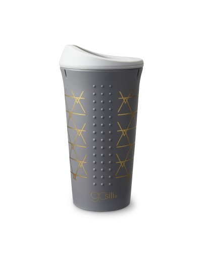 Vaso en Silicona Decorado