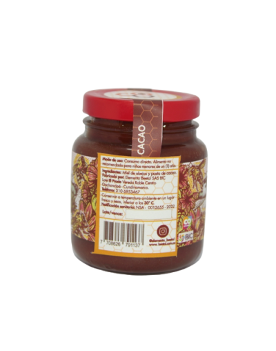 Miel cremosa con cacao 160 gramos