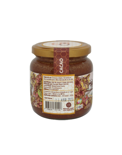 Miel cremosa con cacao 300 gramos
