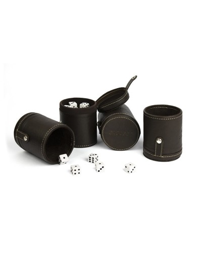 JUEGO DE CACHO EN CUERO