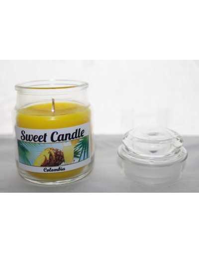 VELAS CON TAPA DE VIDRIO