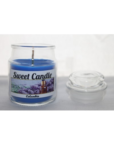 VELAS CON TAPA DE VIDRIO