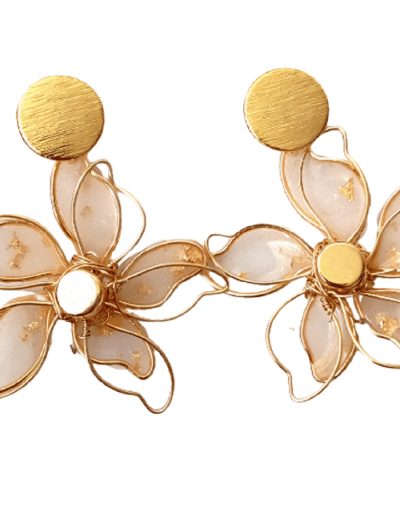 Aretes sunflower