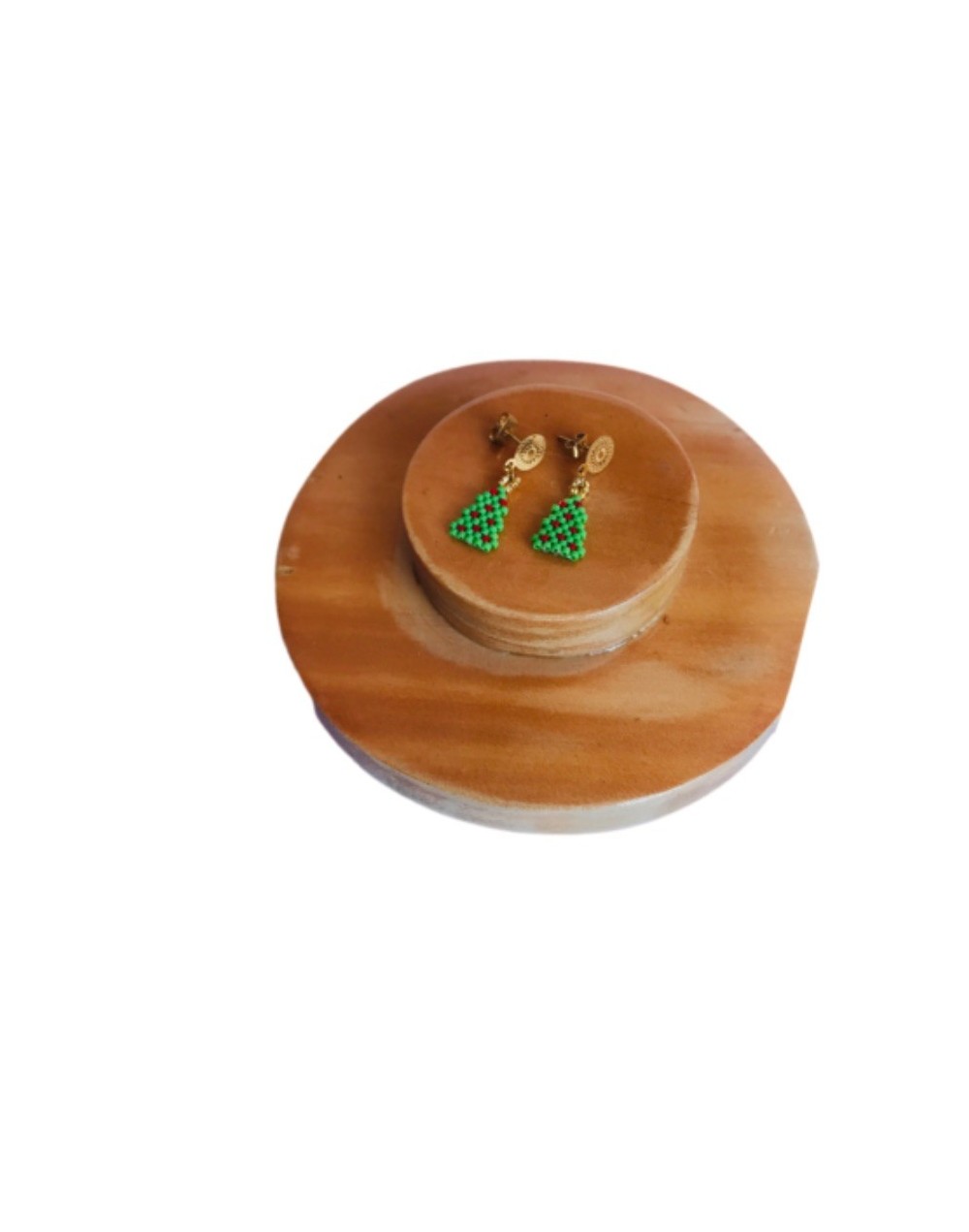 Aretes navideños