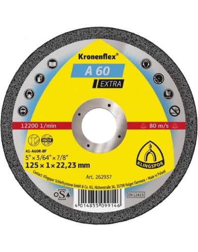Disco corte 4 12 klingspor