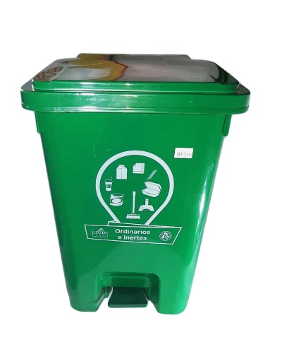 Papelera caneca de 35 litros con apertura pedal nueva norma