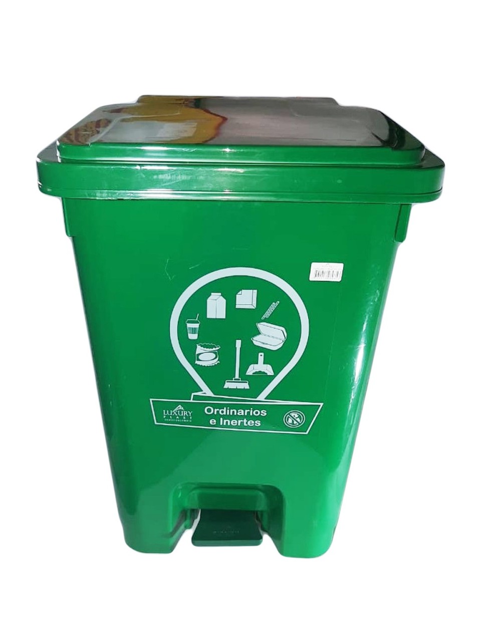Papelera caneca de 35 litros con apertura pedal nueva norma