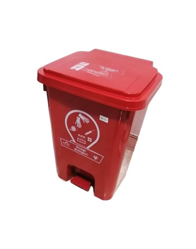 Papelera caneca de 35 litros con apertura pedal nueva norma