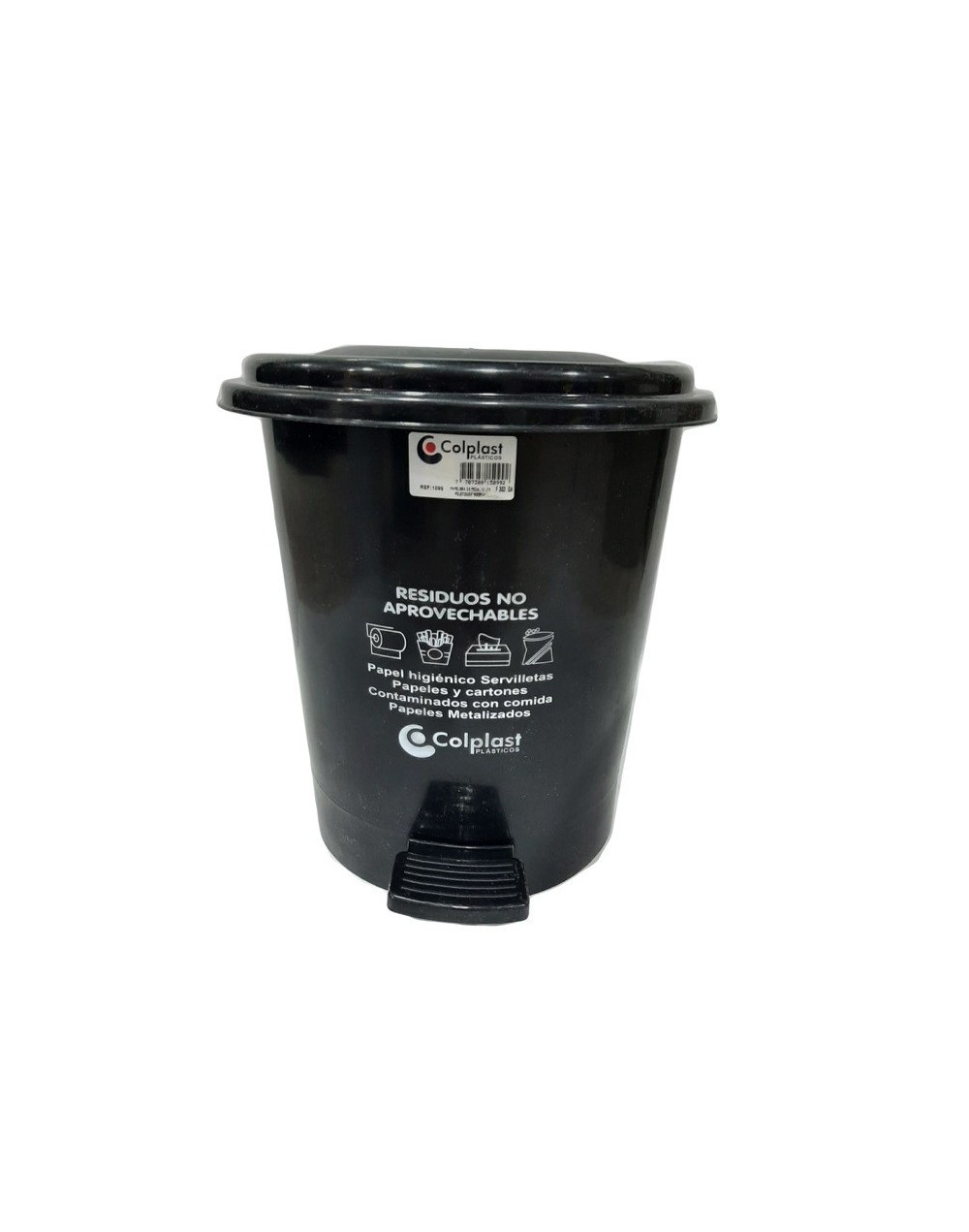 Caneca Plástica de 12 Litros Pedal 