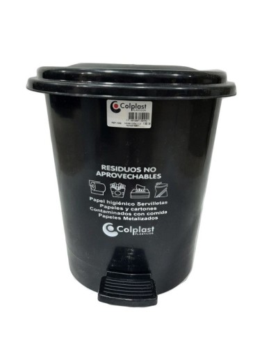 Caneca Plástica de 12 Litros Pedal 