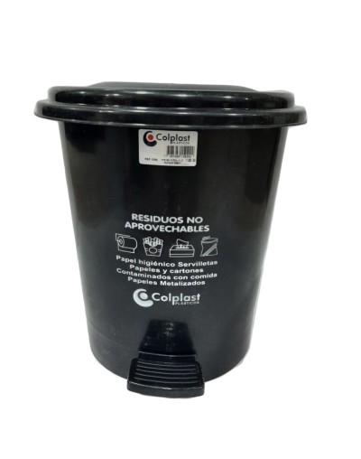Caneca Plástica de 12 Litros Pedal 
