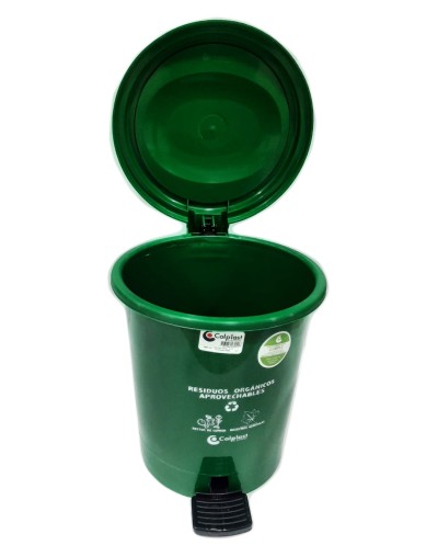 Caneca Plástica de 12 Litros Pedal 