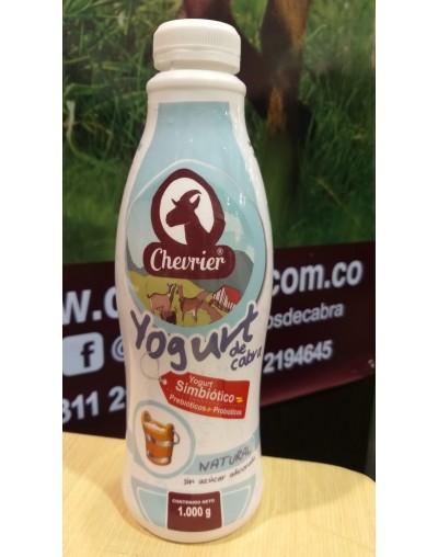 Yogur de Cabra bebible Simbiótico Natural x 1000 ml CHEVRIER 
