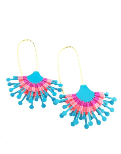 Aretes media luna