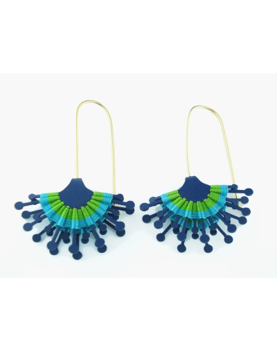 Aretes media luna