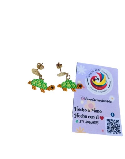 Aretes tortuga