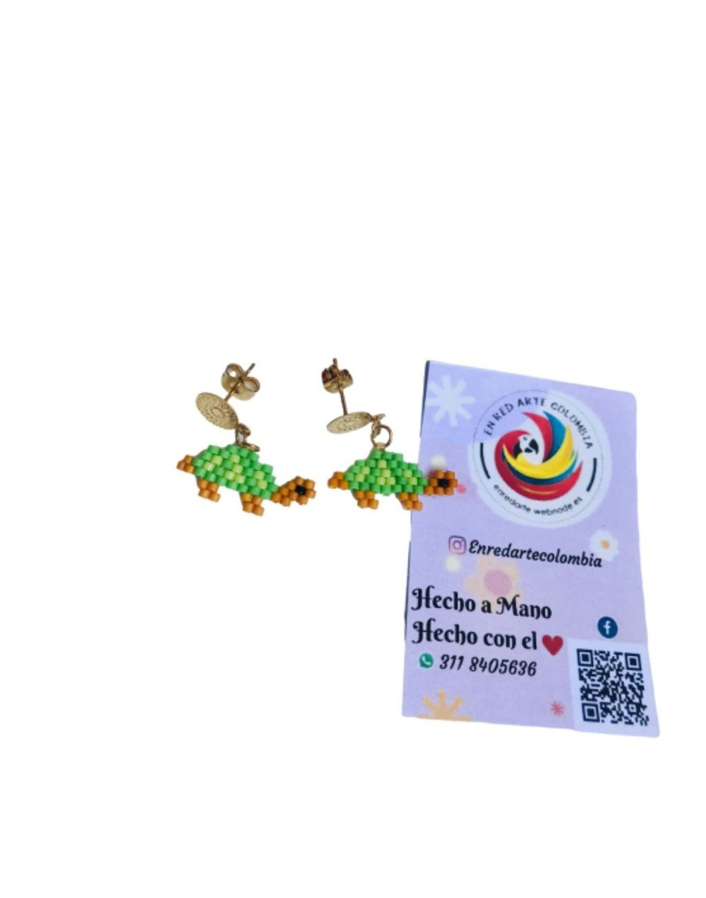 Aretes tortuga