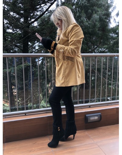 Accesorio Mujer  Calentador Corto para Piernas Tengo Frio