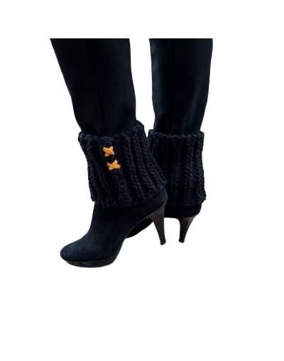 Puños tejidos para botas tengo frio 