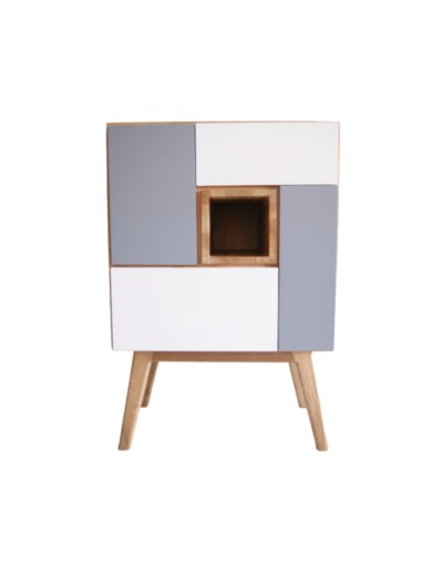 Mueble auxiliar zinco  legno colombia
