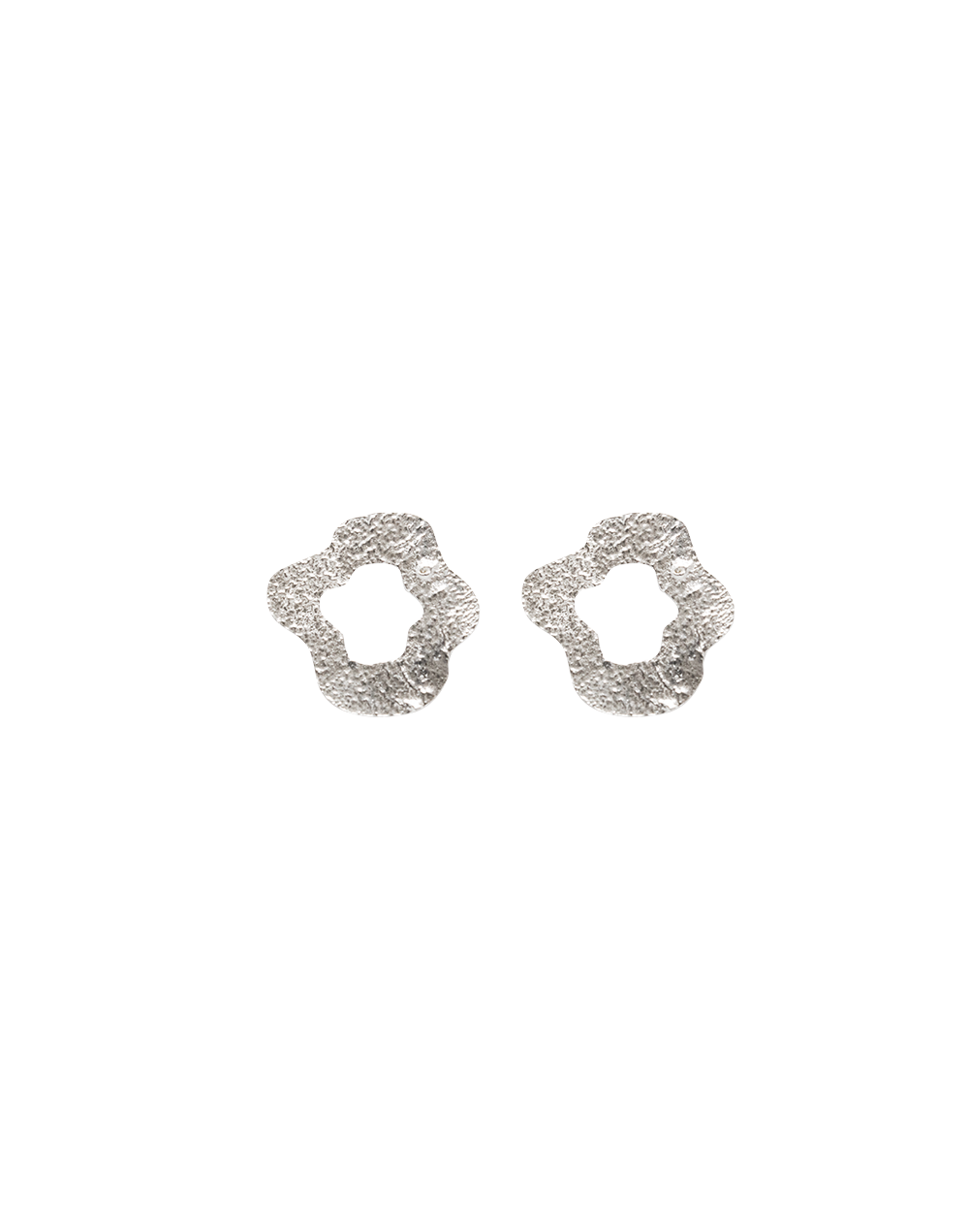 Aretes reticulado círculo